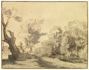 Paesaggio da Rembrandt van Rijn